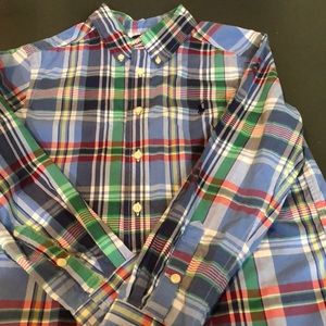 NWOT boys long sleeve button down